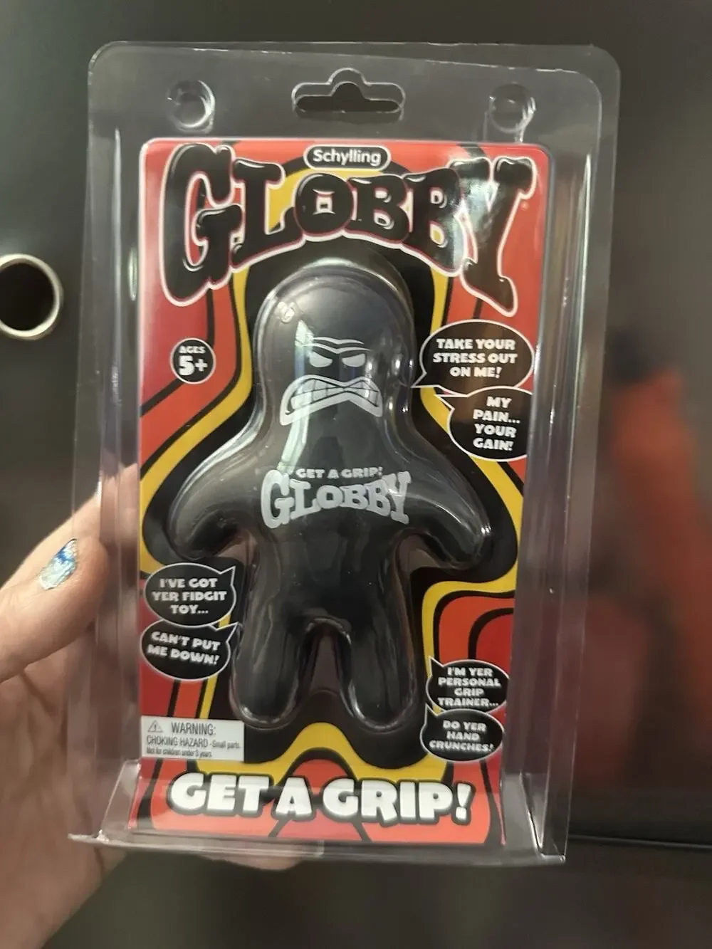 Schylling Globby: Fun Stress Relief Toy for Fidgeting and Physical Activity
